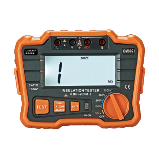 Digital Insulation Resistance Tester OM8021 / OM8025 / OM8050